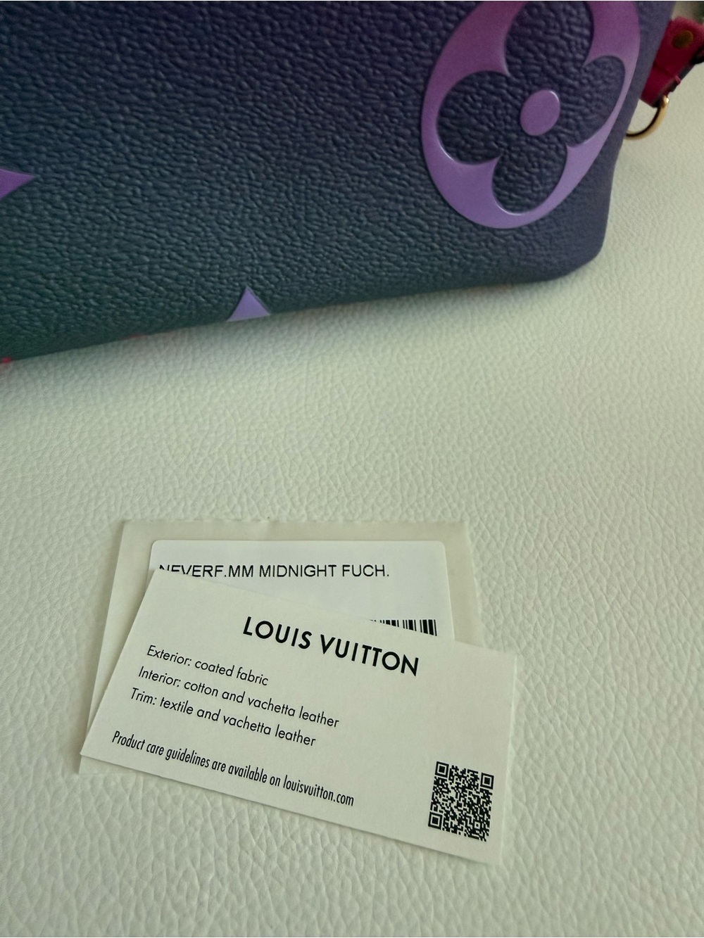 Louis Vuitton Pink and Black Monogram Gradient Tote - Picture 7 of 14